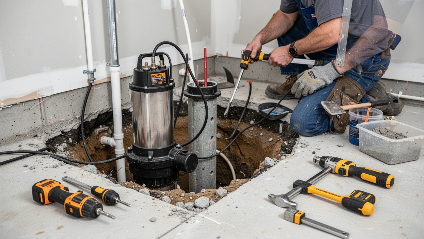 Sump Pump Installation